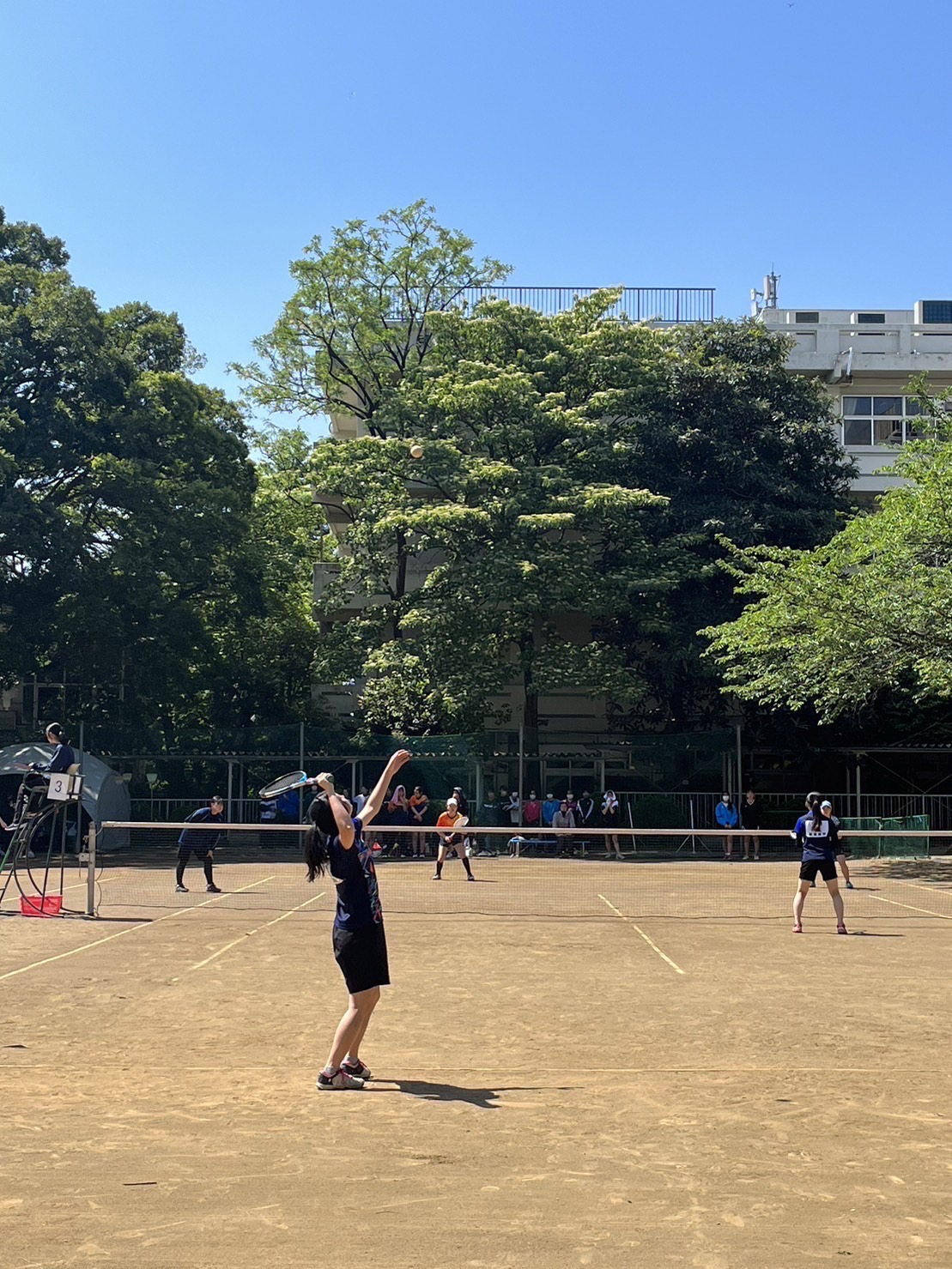 ソフトテニス部　5月5日　③